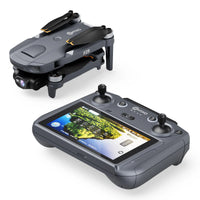 F29 Altura MAX 4K Aerial Drone with Camera, 3-Axis Gimbal Cinematic Drones for Adults with Remote & Case, Black
