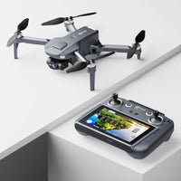 F29 Altura MAX 4K Aerial Drone with Camera, 3-Axis Gimbal Cinematic Drones for Adults with Remote & Case, Black