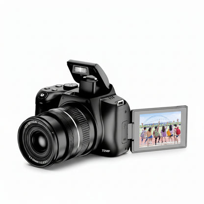12X Optical Zoom Cameras for Photography Auto Focus 4K 72MP Digital Video Vlog Camera Wifi Livestream Camcorder 270°Flip Screen