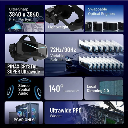 Pimax Crystal Super 8K Micro-OLED