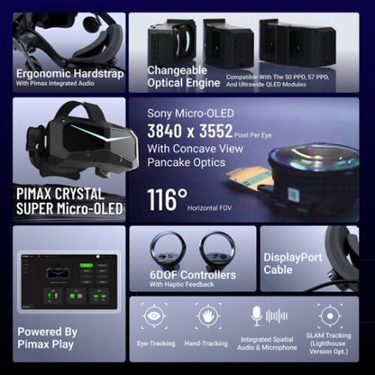 Pimax Crystal Super 8K Micro-OLED