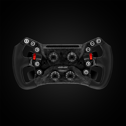 SIMAGIC GT Neo 300mm Carbon Fiber Racing Wheel – RGB Buttons, Magnetic Paddles, Quick Release for Sim Racing