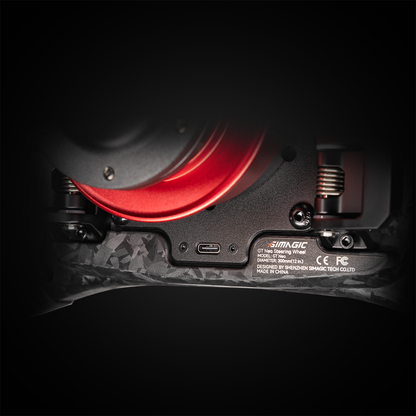 SIMAGIC GT Neo 300mm Carbon Fiber Racing Wheel – RGB Buttons, Magnetic Paddles, Quick Release for Sim Racing