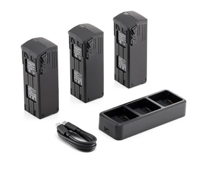 DJI Mavic 3 Enterprise Series Battery Kit - 3-Battery Bundle with 100W Charging Hub
