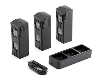 DJI Mavic 3 Enterprise Series Battery Kit — 3-Battery Bundle with 100W Charging Hub