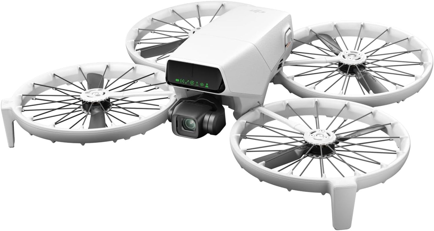 Flip with RC 2 Screen Remote Controller, Follow Me Drone with 4K UHD Camera for Adults, under 249G, 3-Axis Gimbal Stabilization, Palm Takeoff, 31-Min Flight Time Bundle with Deco Gear Accessories