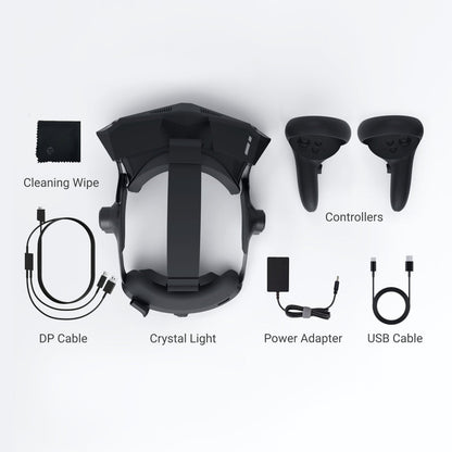 Pimax Crystal Light VR Headset Virtual Reality With Controllers