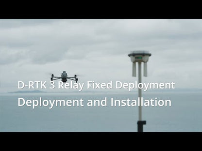 D-RTK 3 Survey Pole and Tripod Kit - Base & Rover Station Mounting Solution